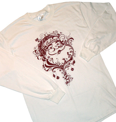 BELIEVE Standard fit long sleeve T