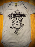 LIVE IN HARMONY onesie