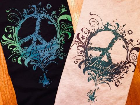 Women's Peaceful Relaxed and Junior Fit T-shirts - ON CLEARANCE!