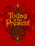 TODAY IS THE PRESENT short sleeved T