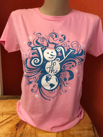 JOY TO THE WORLD ladies relaxed fit short sleeve T