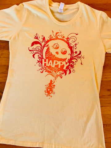 HAPPY SPACE women's relaxed fit T - ON CLEARANCE