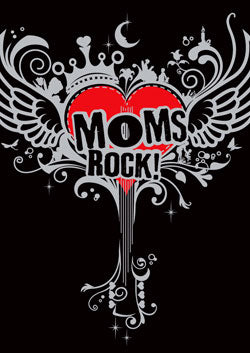 MOMS ROCK! Ladies Relaxed Fit T